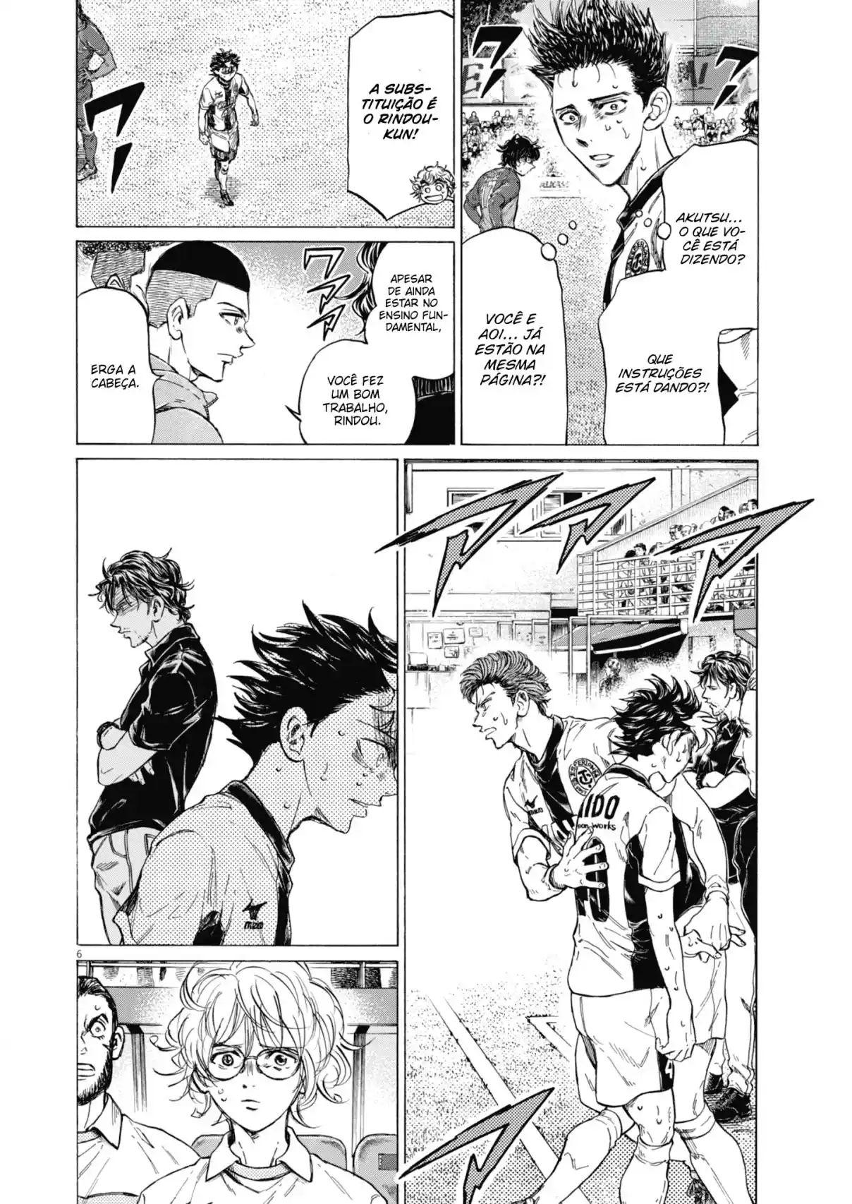 Read Ao Ashi Português Manga Online