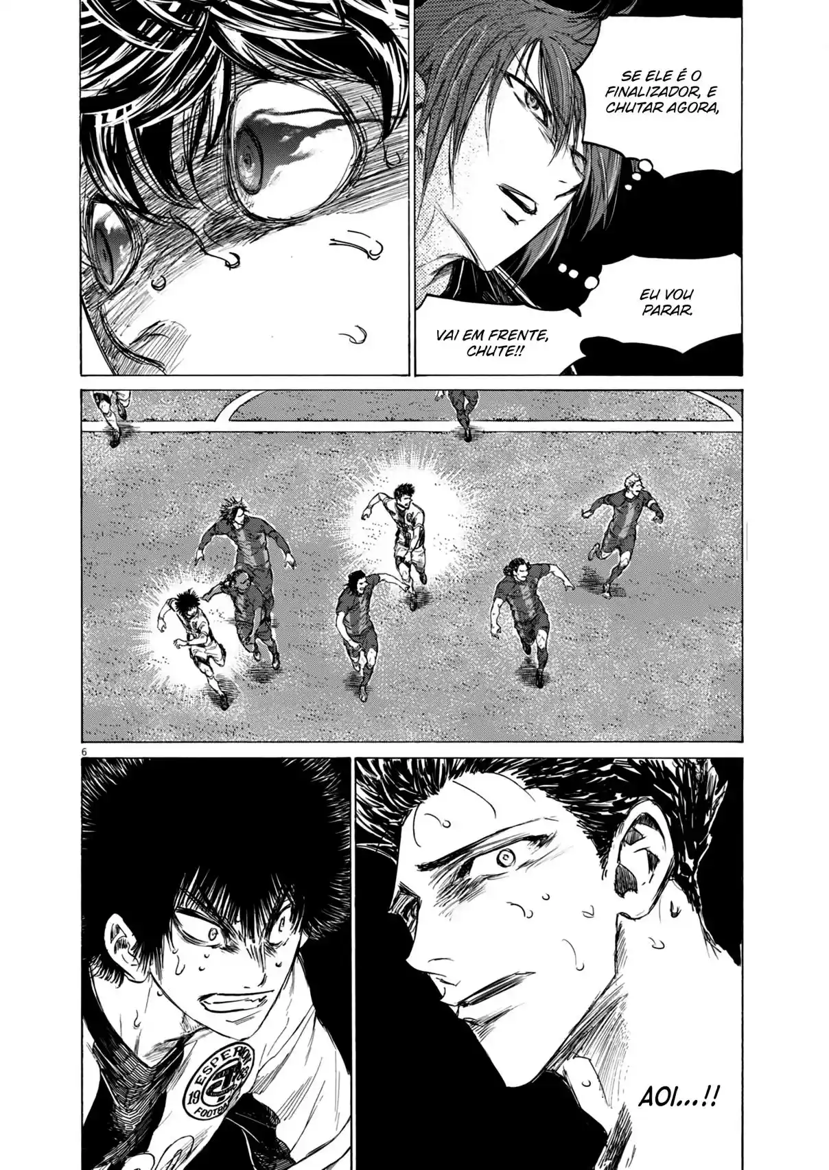 Read Ao Ashi Português Manga Online