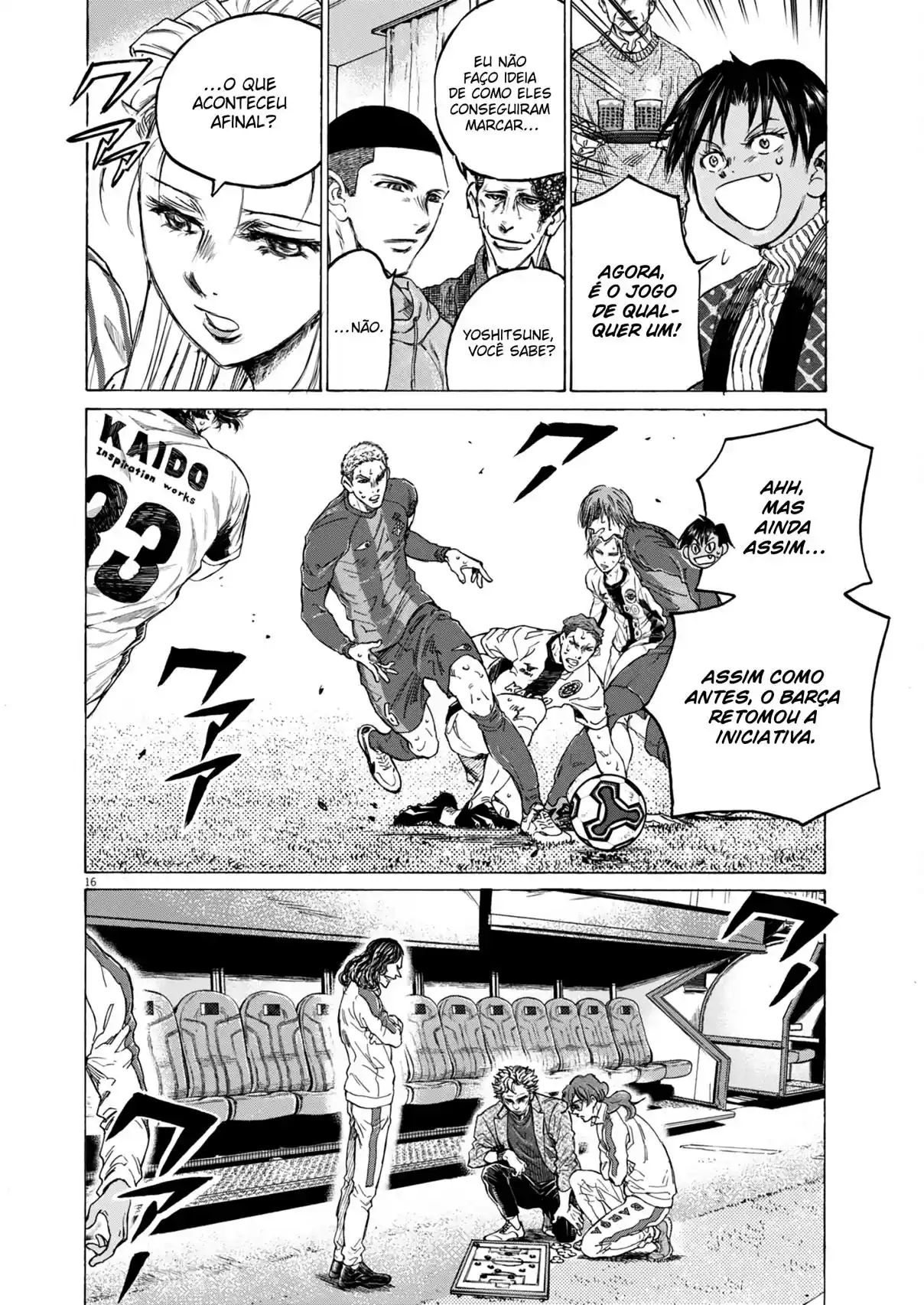 Read Ao Ashi Português Manga Online