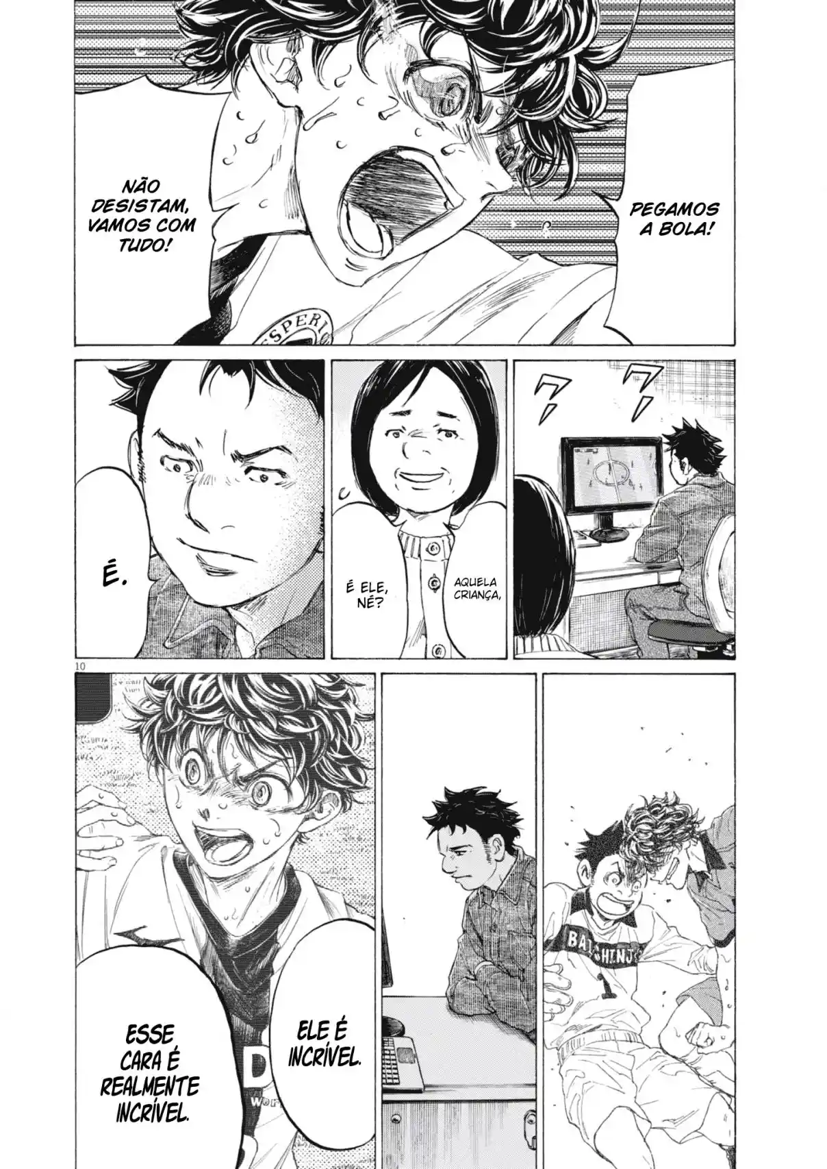 Read Ao Ashi Português Manga Online