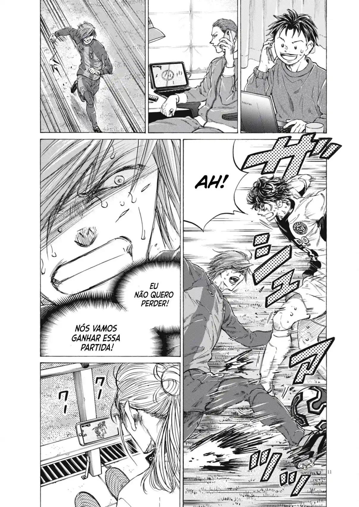 Read Ao Ashi Português Manga Online