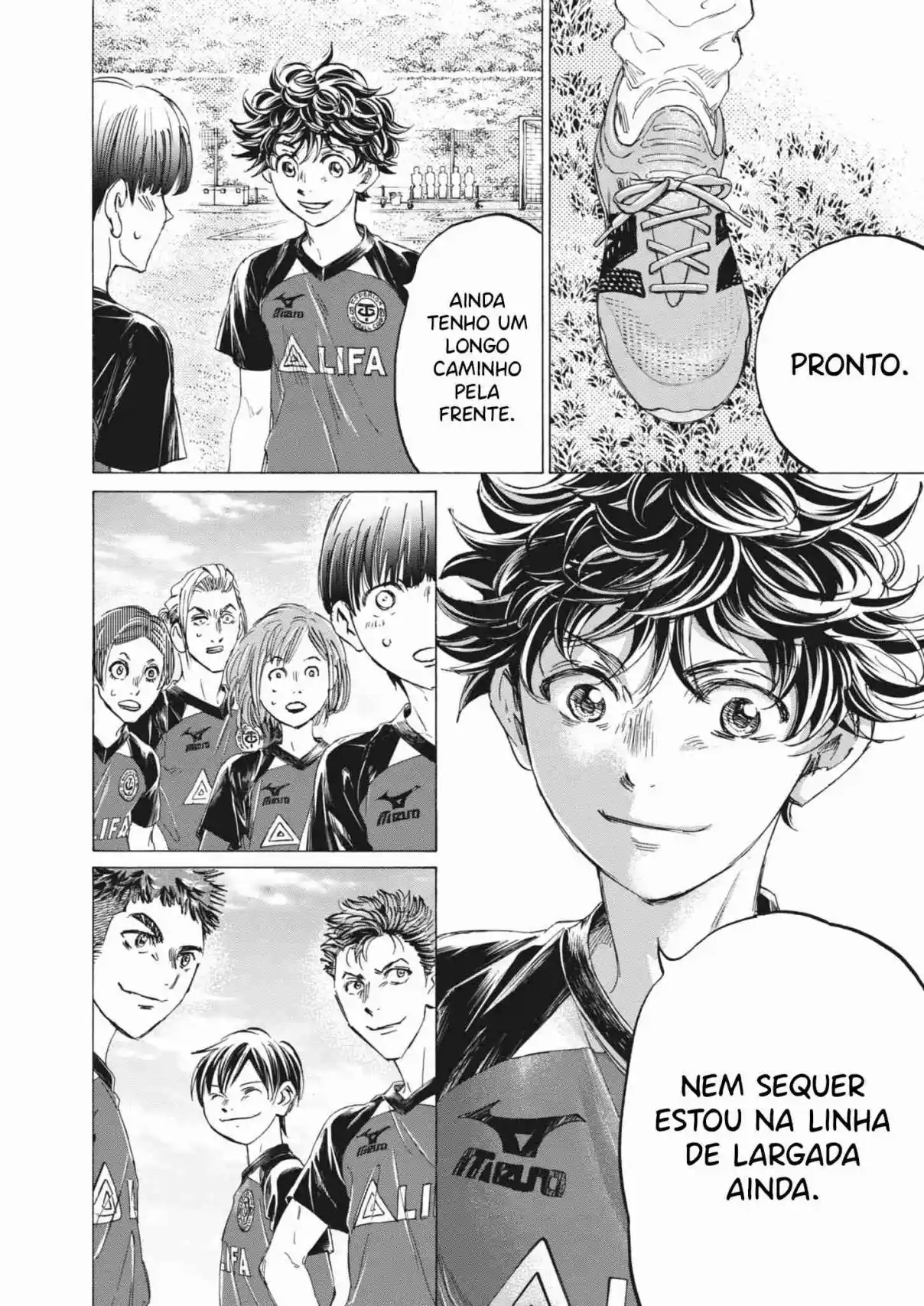 Read Ao Ashi Português Manga Online