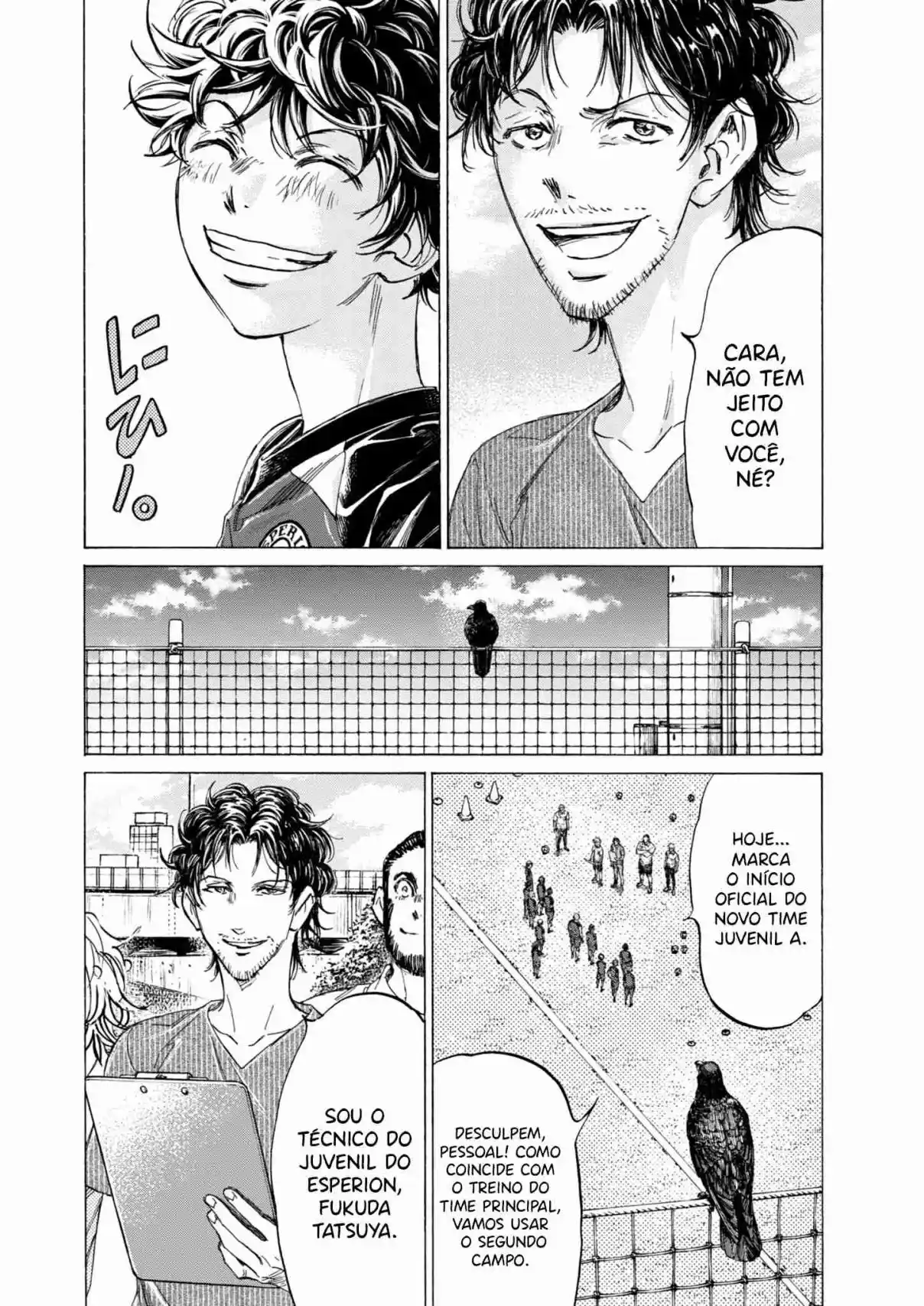 Read Ao Ashi Português Manga Online