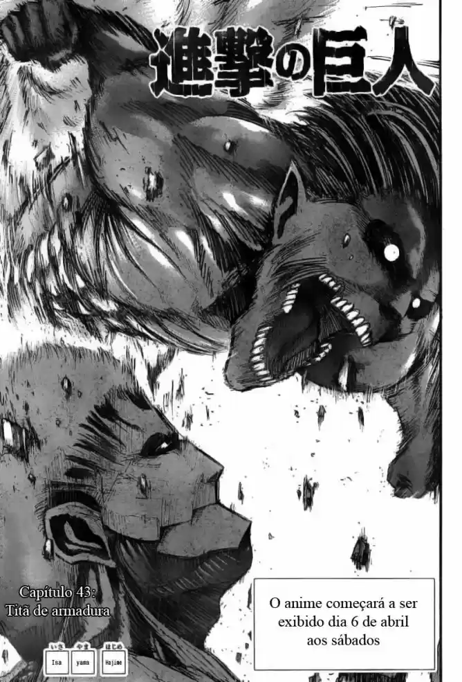 Read Attack on Titan Português Manga Online