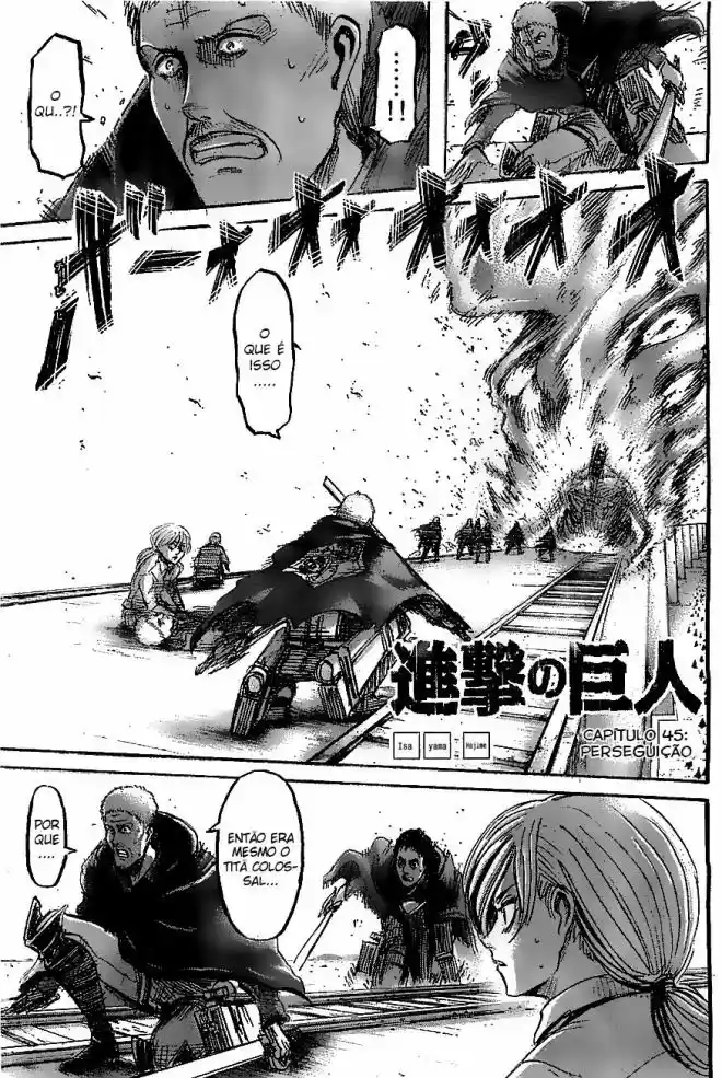 Read Attack on Titan Português Manga Online