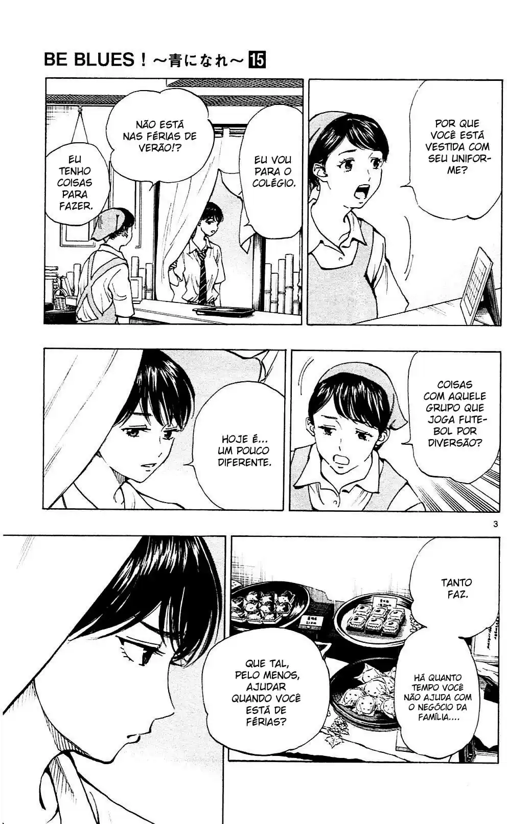 Read Be Blues! Ao ni Nare Português Manga Online