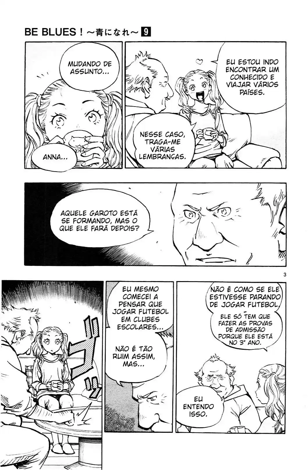 Read Be Blues! Ao ni Nare Português Manga Online