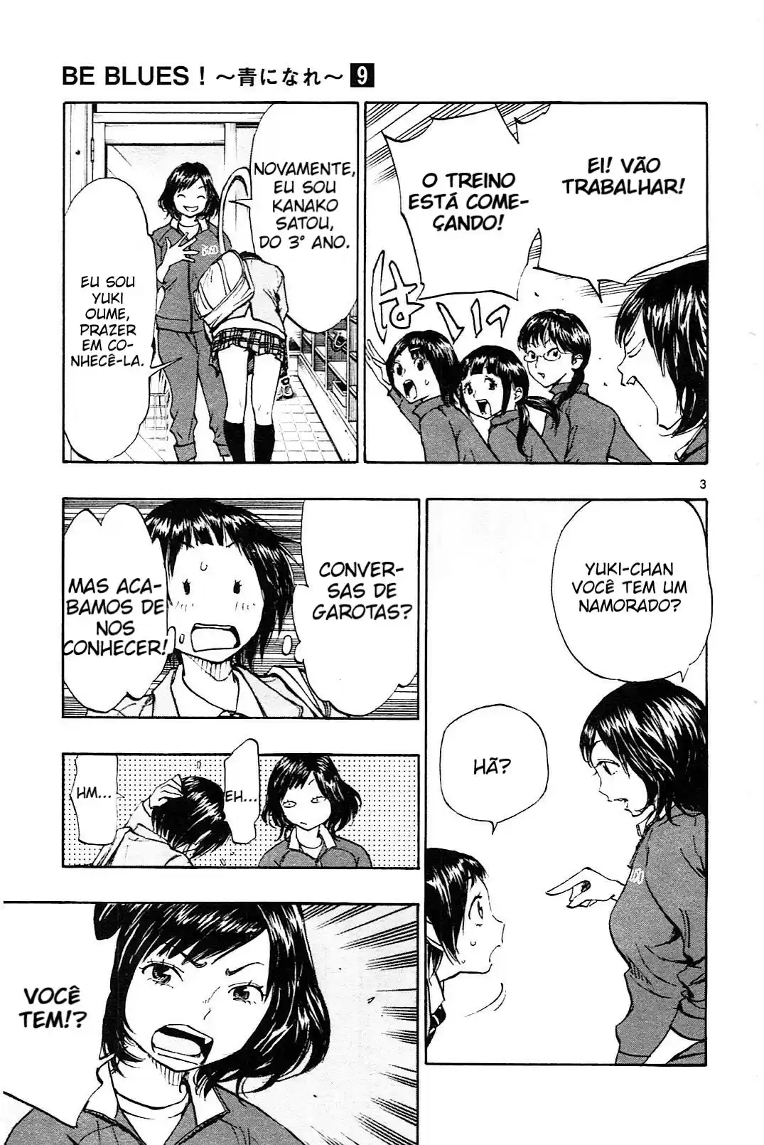 Read Be Blues! Ao ni Nare Português Manga Online