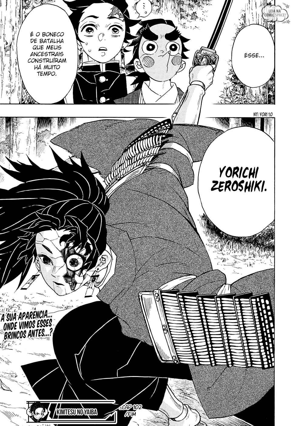 Read Demon Slayer_ Kimetsu no Yaiba Português Manga Online