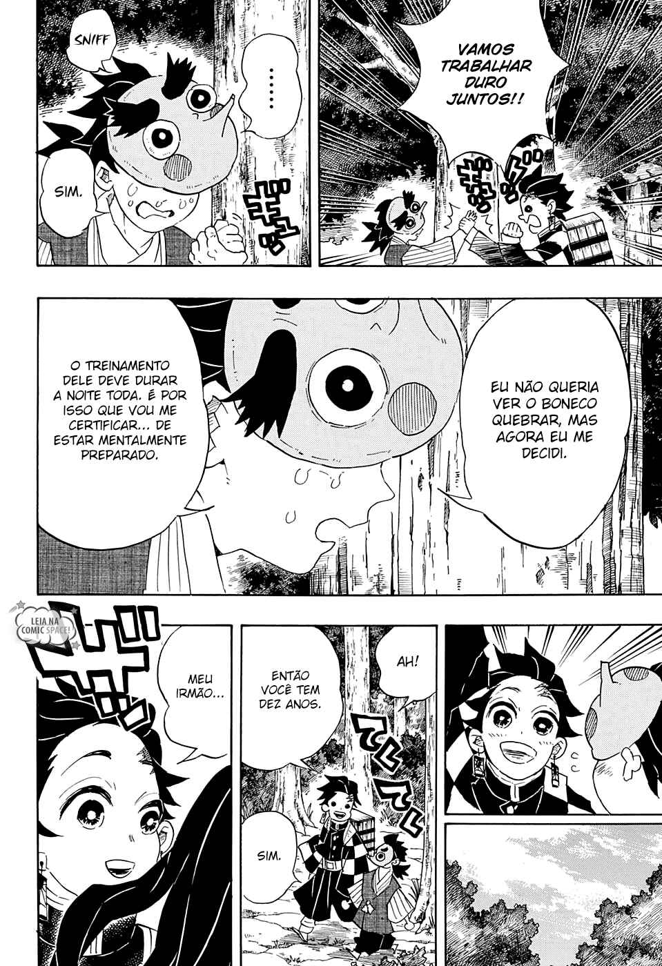 Read Demon Slayer_ Kimetsu no Yaiba Português Manga Online