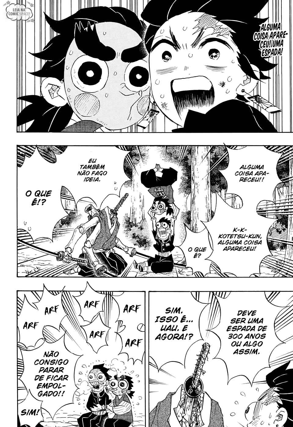 Read Demon Slayer_ Kimetsu no Yaiba Português Manga Online