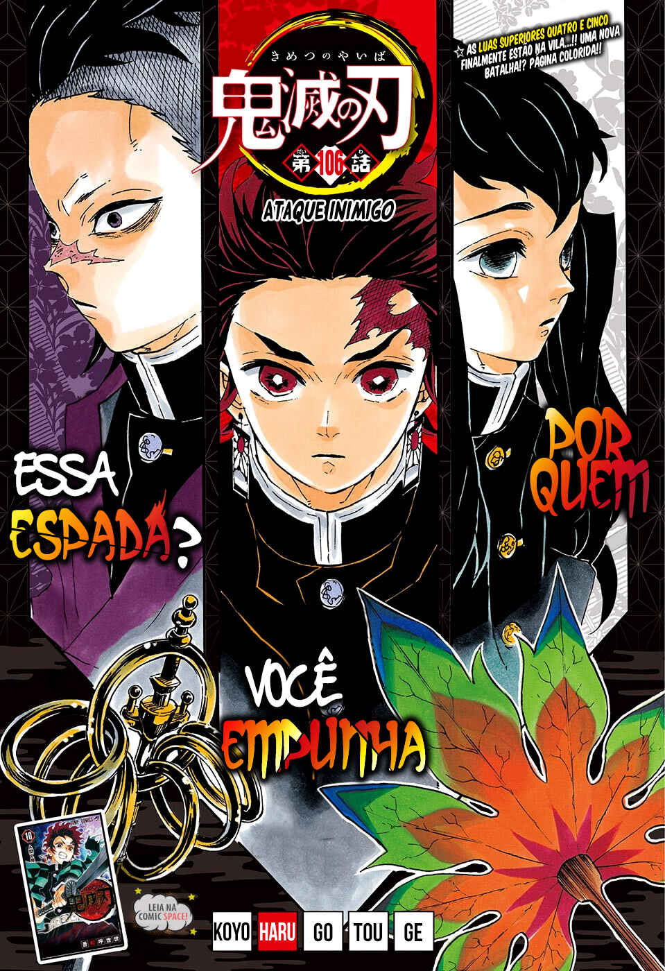 Read Demon Slayer_ Kimetsu no Yaiba Português Manga Online