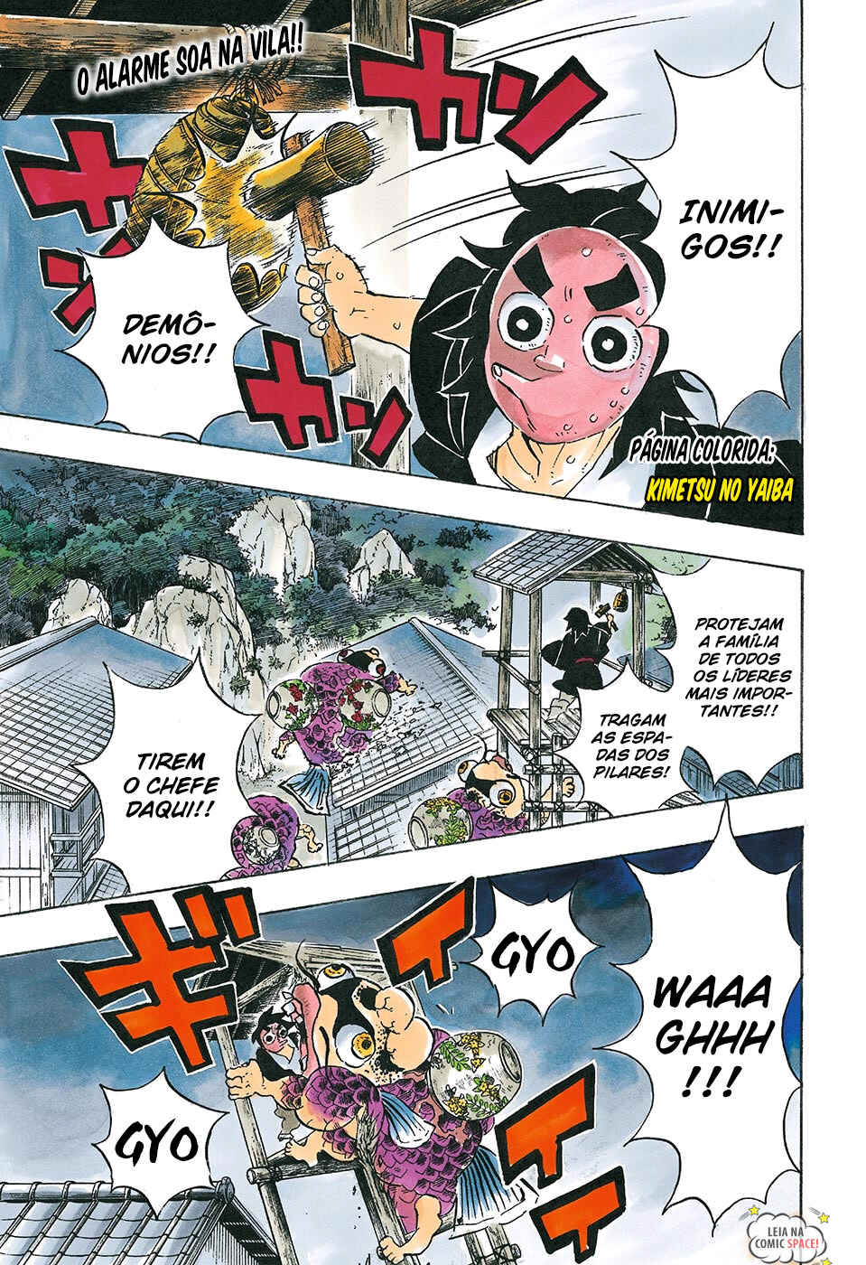 Read Demon Slayer_ Kimetsu no Yaiba Português Manga Online