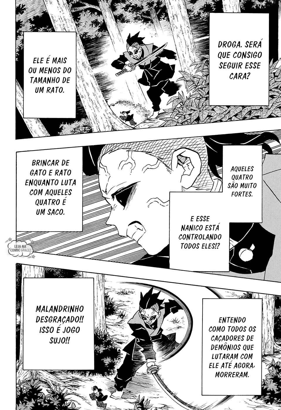Read Demon Slayer_ Kimetsu no Yaiba Português Manga Online