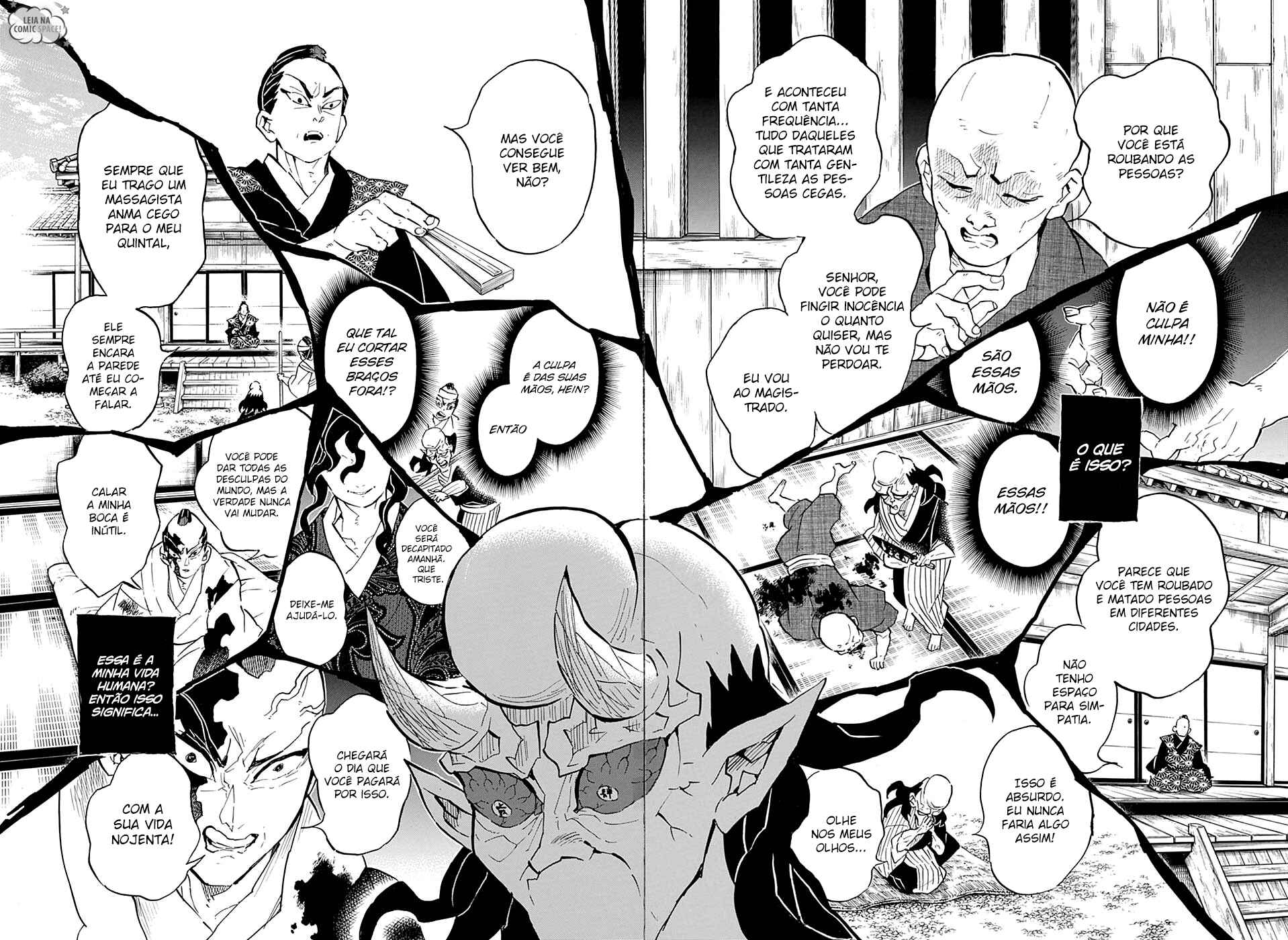 Read Demon Slayer_ Kimetsu no Yaiba Português Manga Online