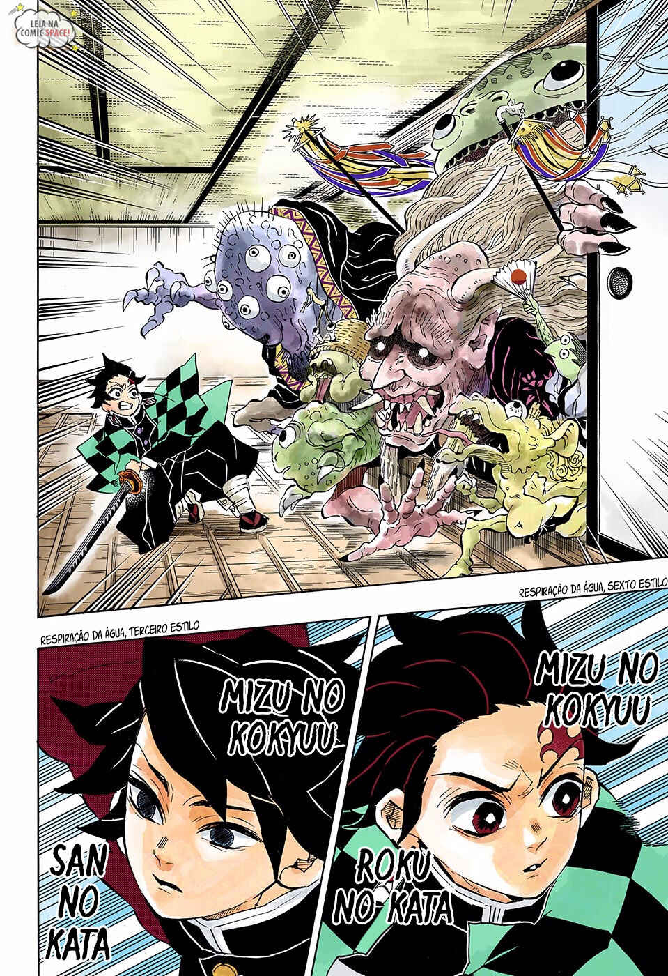 Read Demon Slayer_ Kimetsu no Yaiba Português Manga Online