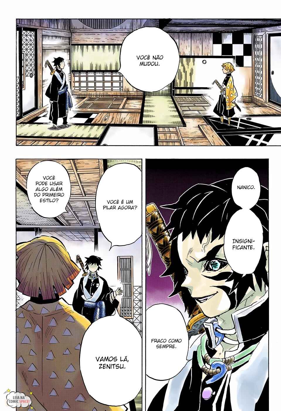 Read Demon Slayer_ Kimetsu no Yaiba Português Manga Online