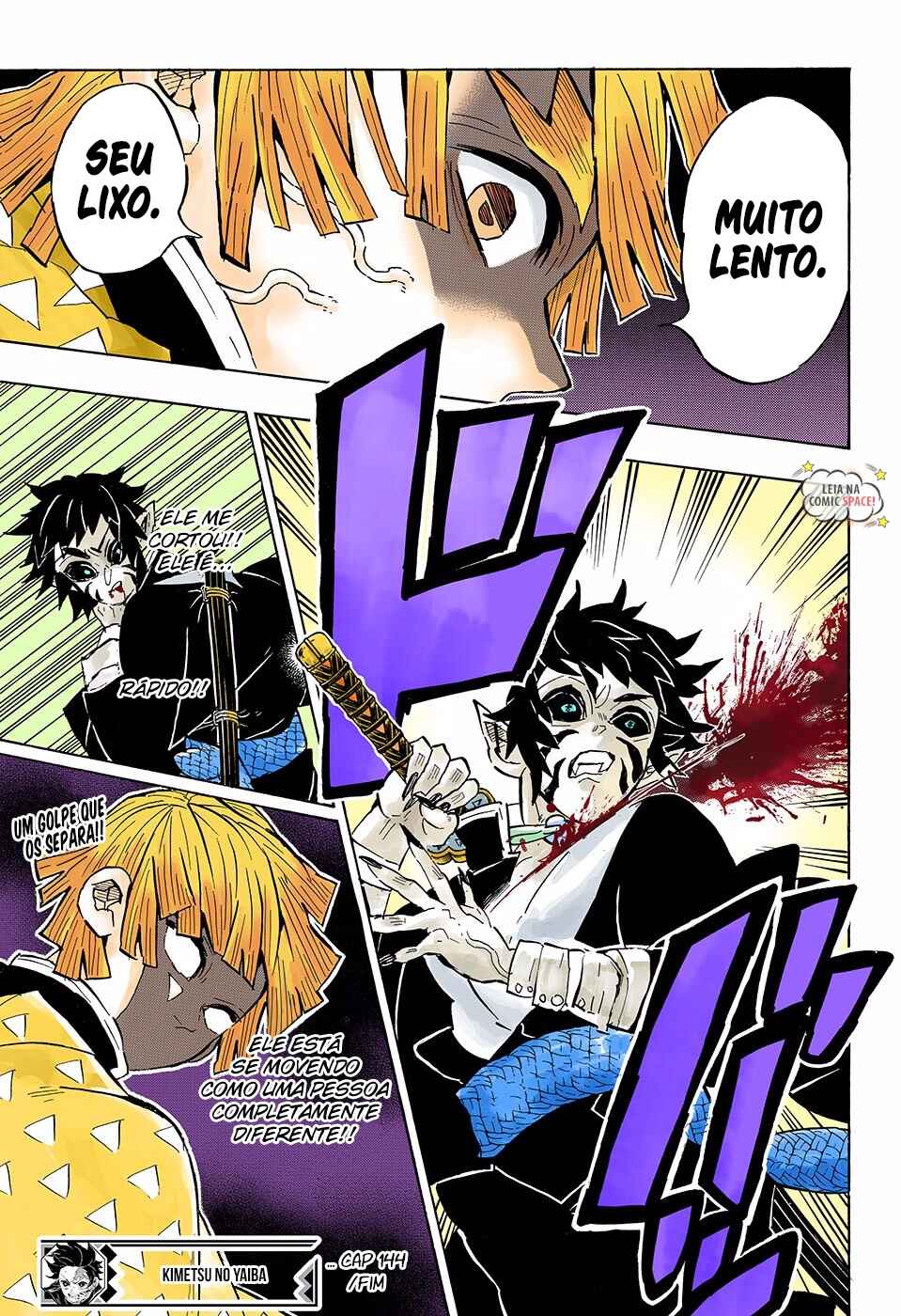 Read Demon Slayer_ Kimetsu no Yaiba Português Manga Online