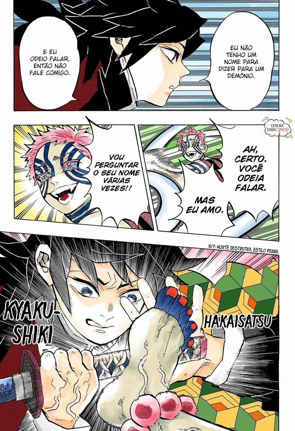 Read Demon Slayer_ Kimetsu no Yaiba Português Manga Online