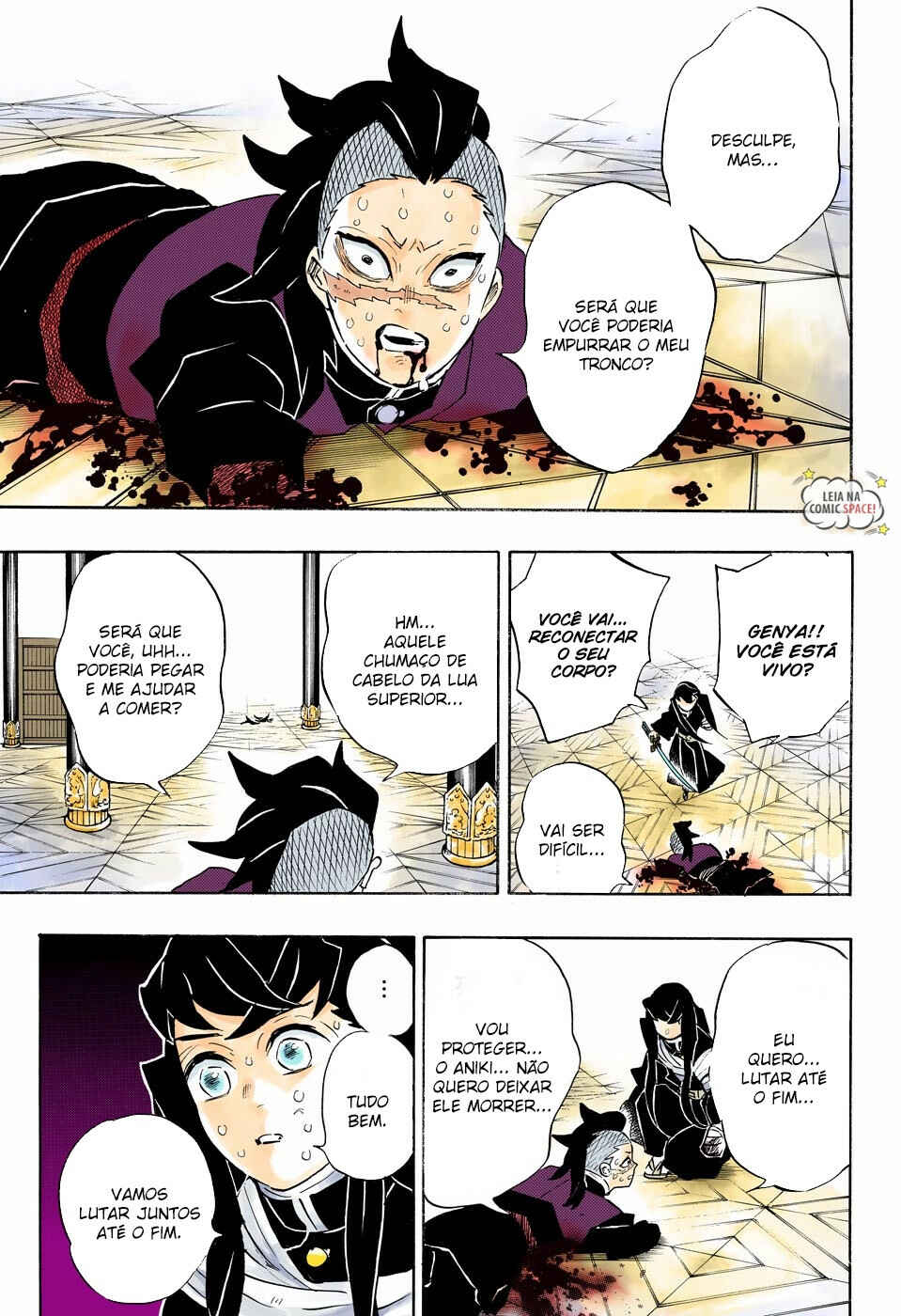 Read Demon Slayer_ Kimetsu no Yaiba Português Manga Online