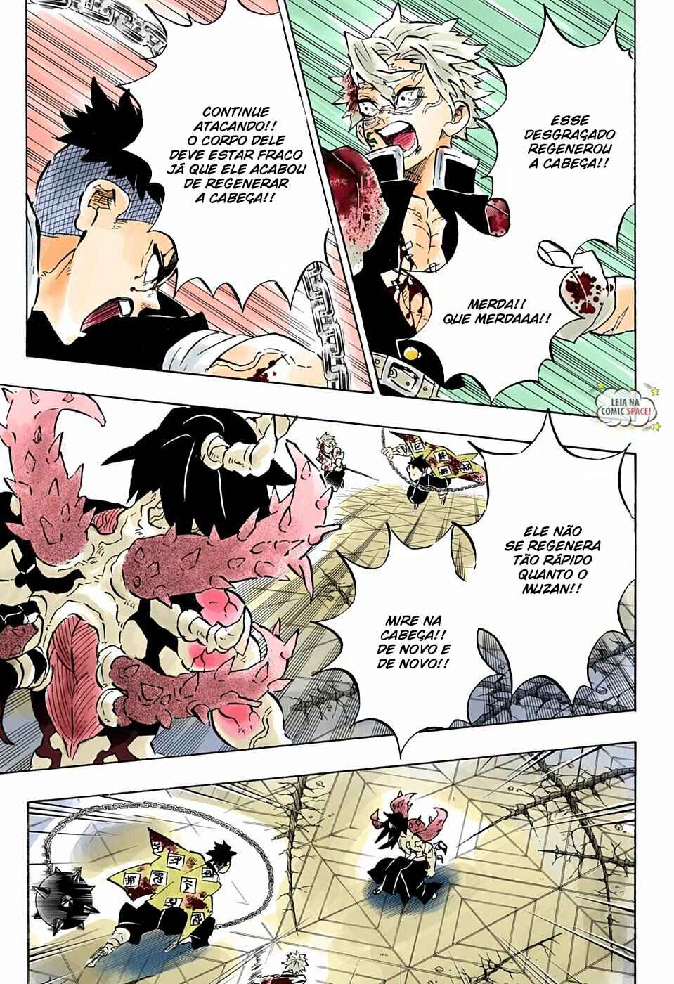 Read Demon Slayer_ Kimetsu no Yaiba Português Manga Online