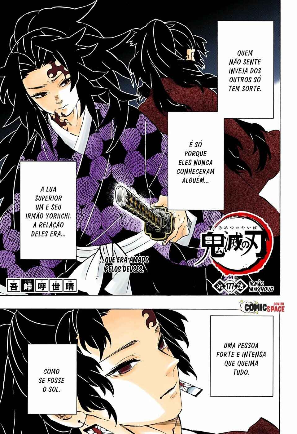 Read Demon Slayer_ Kimetsu no Yaiba Português Manga Online
