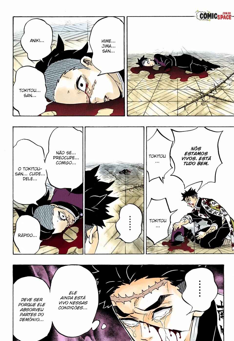 Read Demon Slayer_ Kimetsu no Yaiba Português Manga Online
