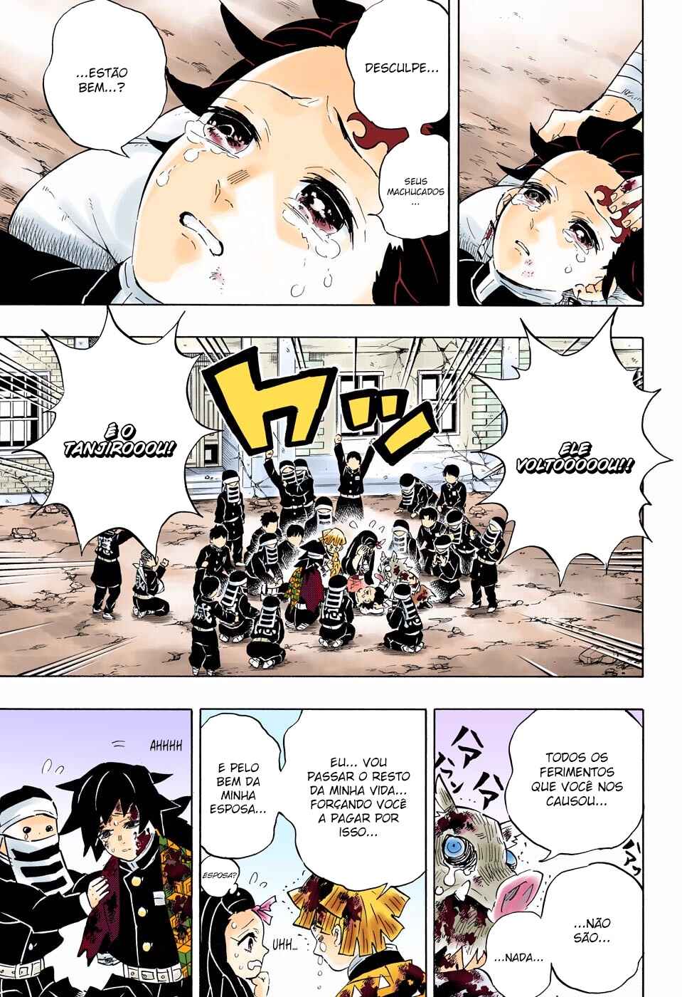 Read Demon Slayer_ Kimetsu no Yaiba Português Manga Online