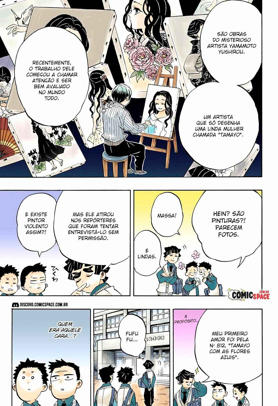 Read Demon Slayer_ Kimetsu no Yaiba Português Manga Online