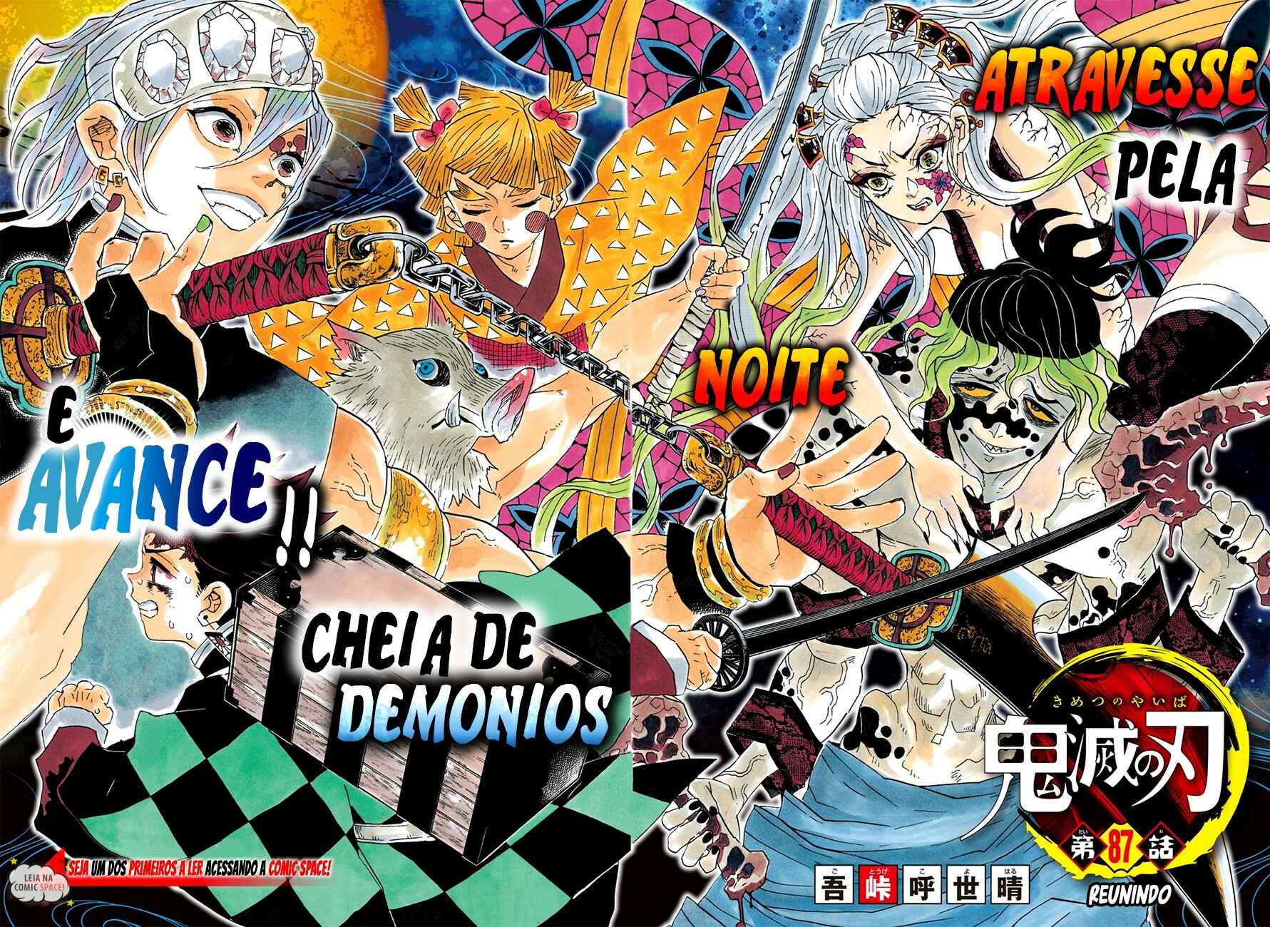 Read Demon Slayer_ Kimetsu no Yaiba Português Manga Online