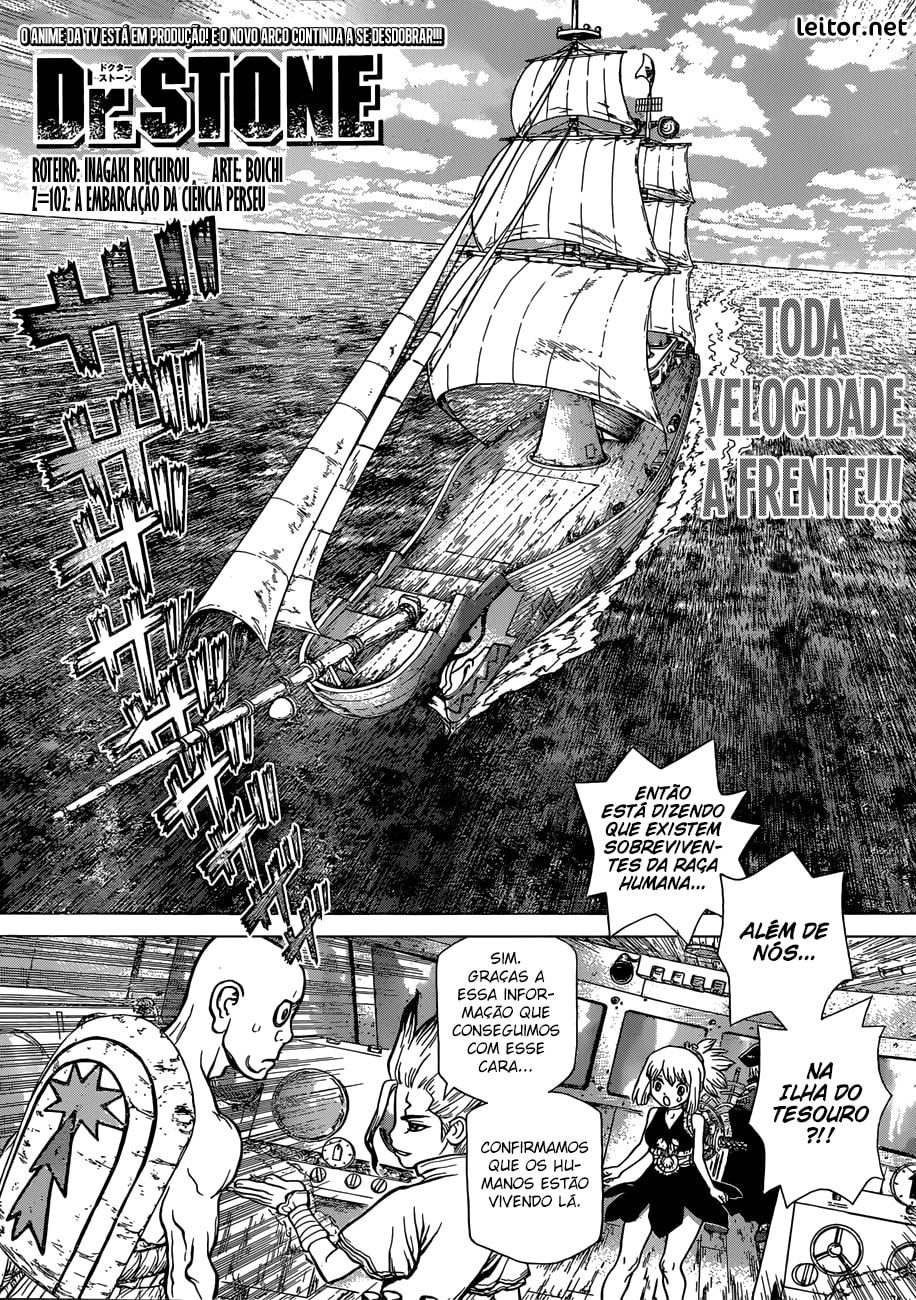 Read Dr. Stone Português Manga Online