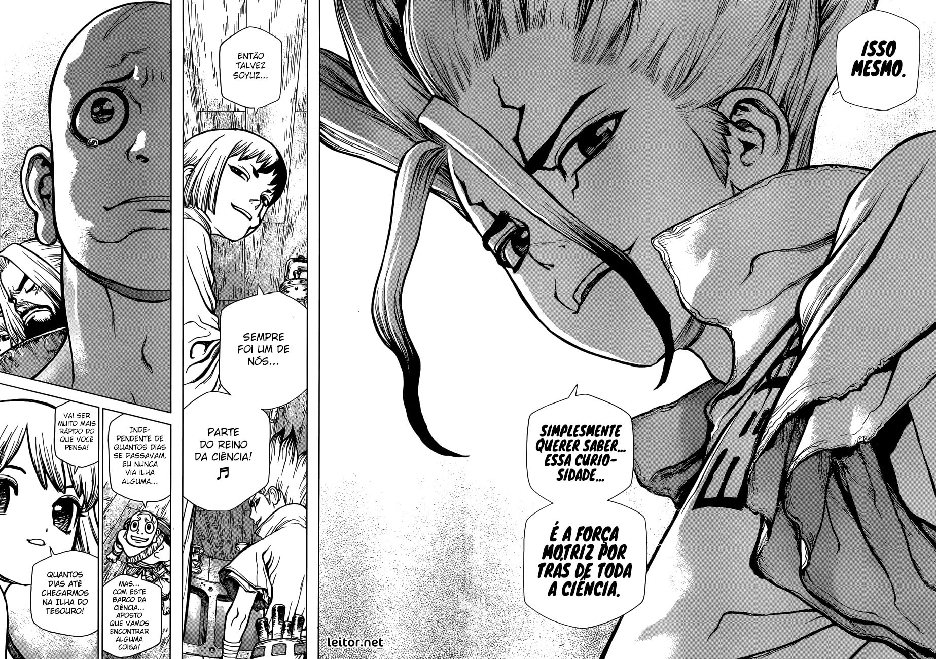 Read Dr. Stone Português Manga Online