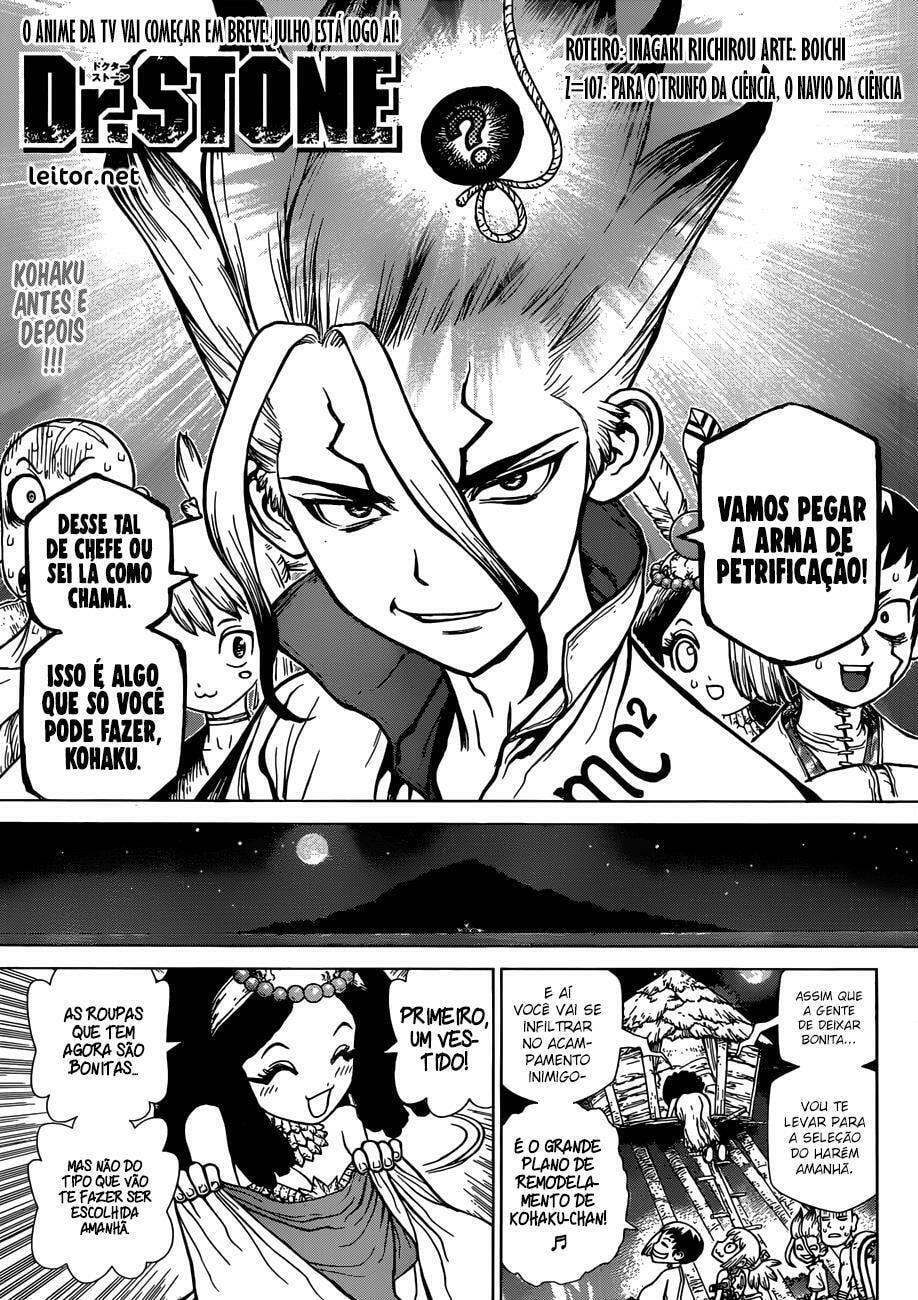 Read Dr. Stone Português Manga Online