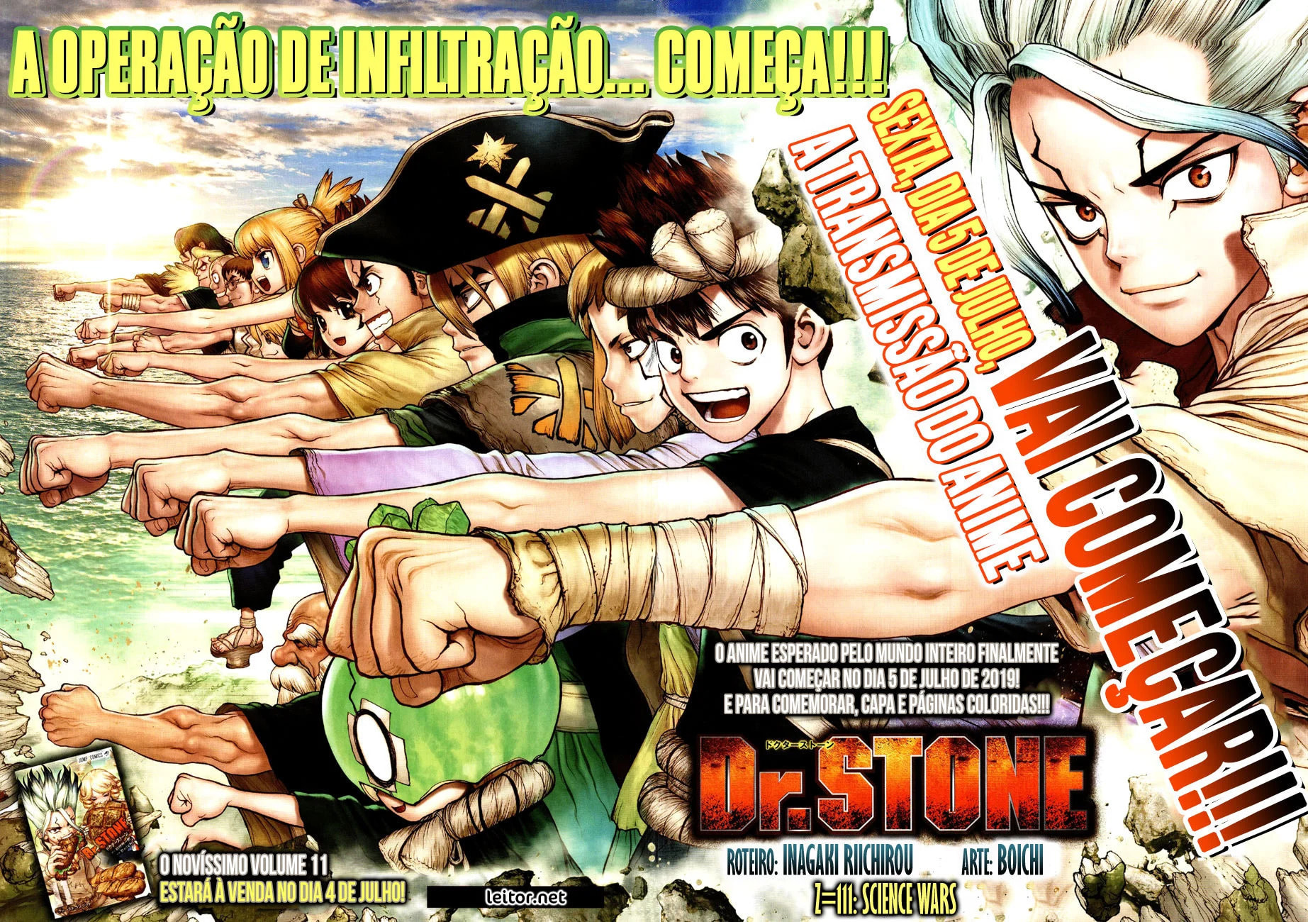 Read Dr. Stone Português Manga Online