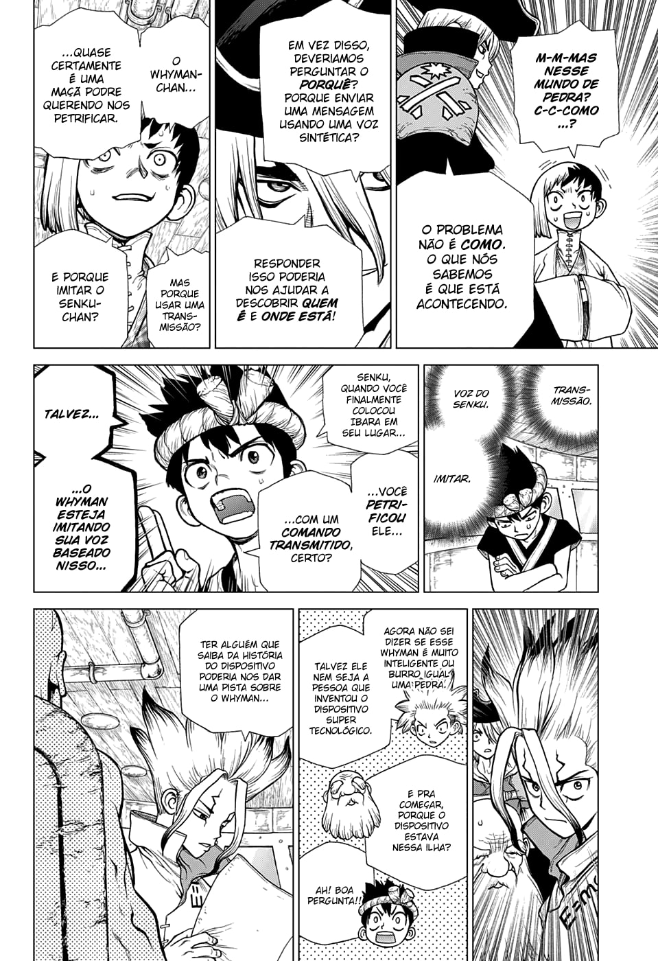 Read Dr. Stone Português Manga Online