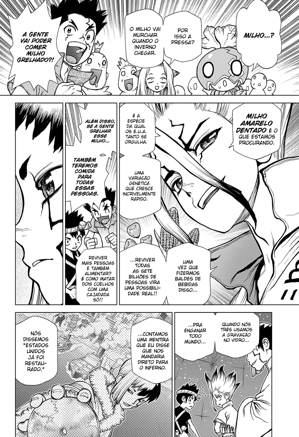 Read Dr. Stone Português Manga Online