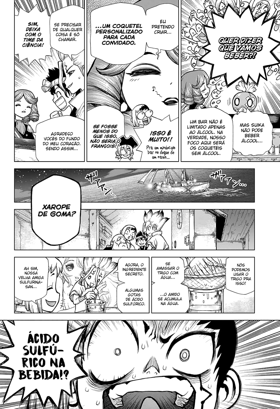 Read Dr. Stone Português Manga Online