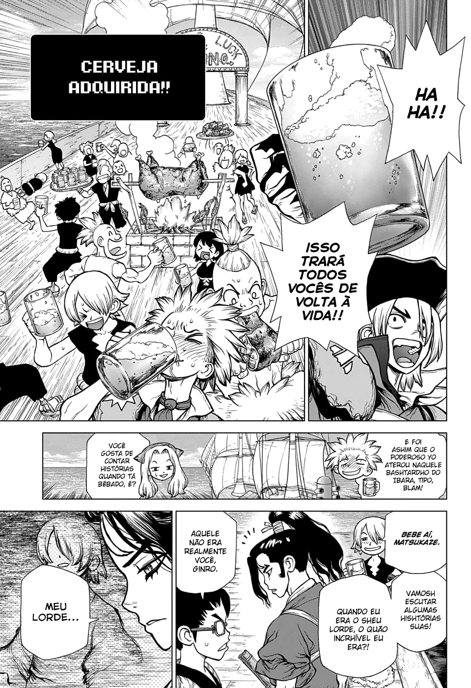 Read Dr. Stone Português Manga Online