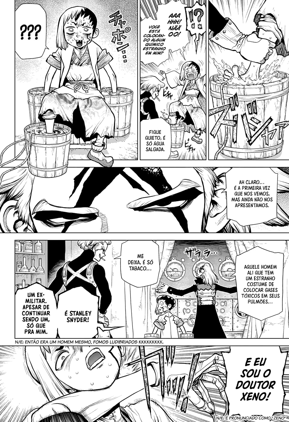 Read Dr. Stone Português Manga Online