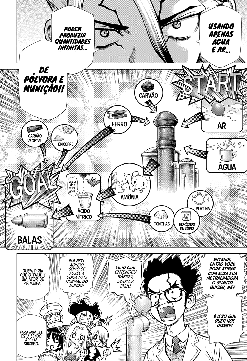 Read Dr. Stone Português Manga Online