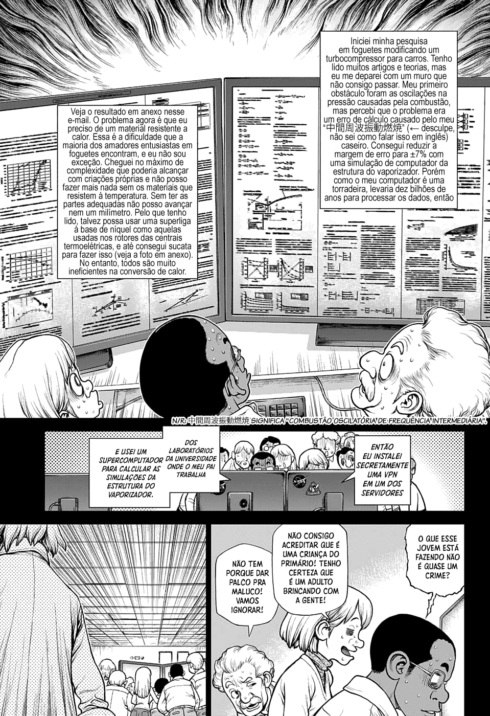 Read Dr. Stone Português Manga Online