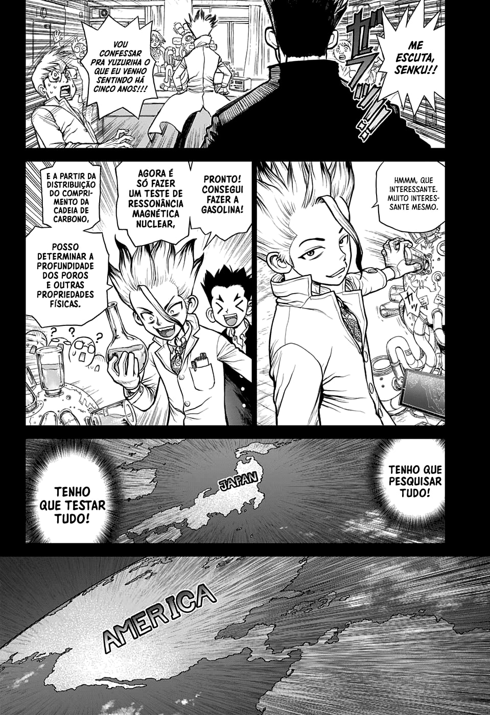 Read Dr. Stone Português Manga Online
