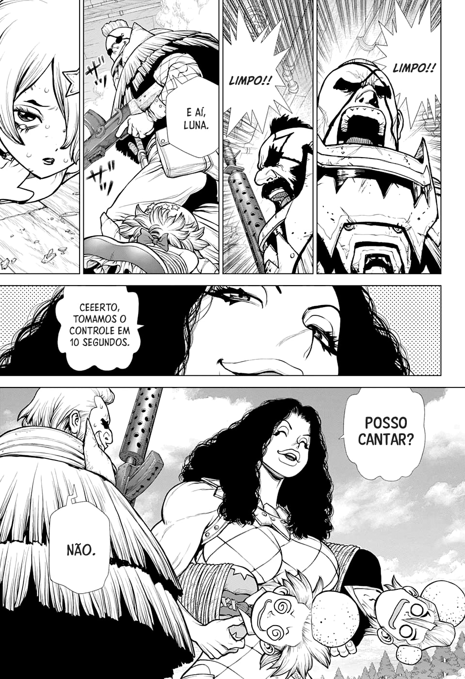 Read Dr. Stone Português Manga Online