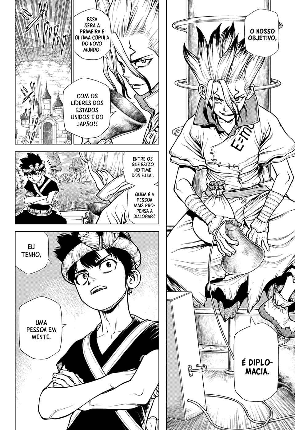 Read Dr. Stone Português Manga Online