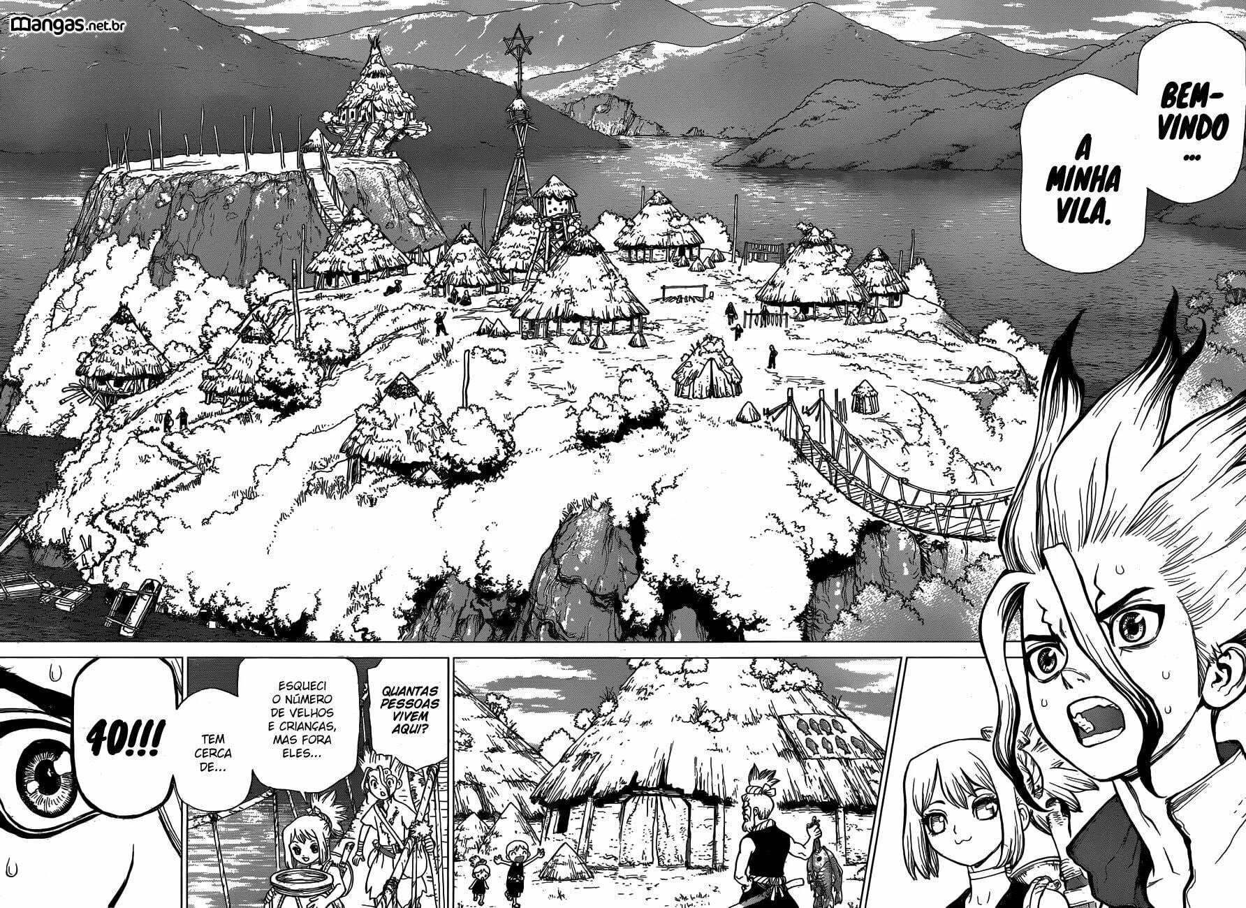 Read Dr. Stone Português Manga Online