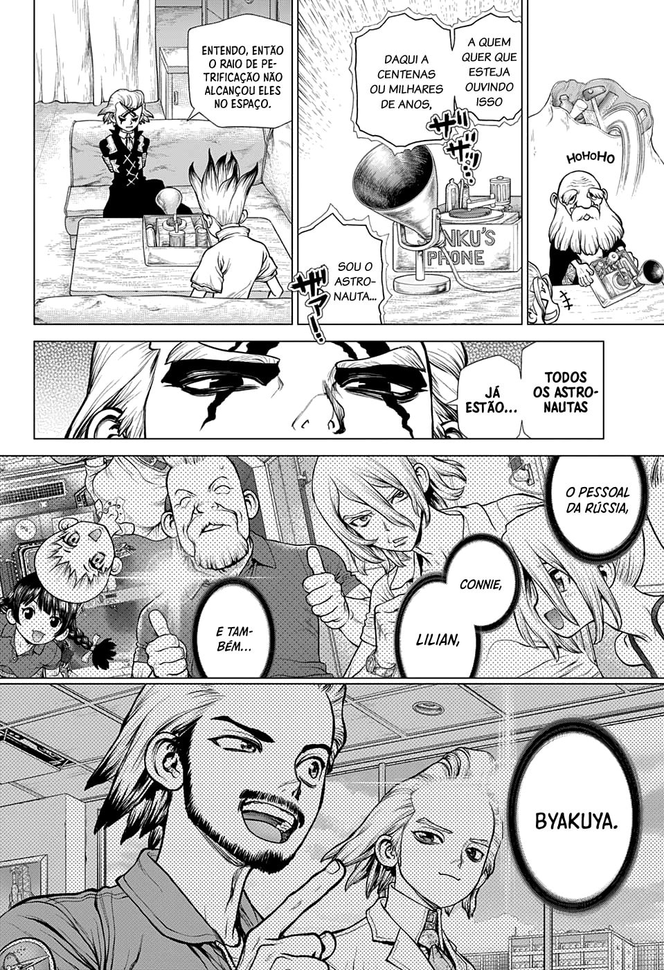 Read Dr. Stone Português Manga Online