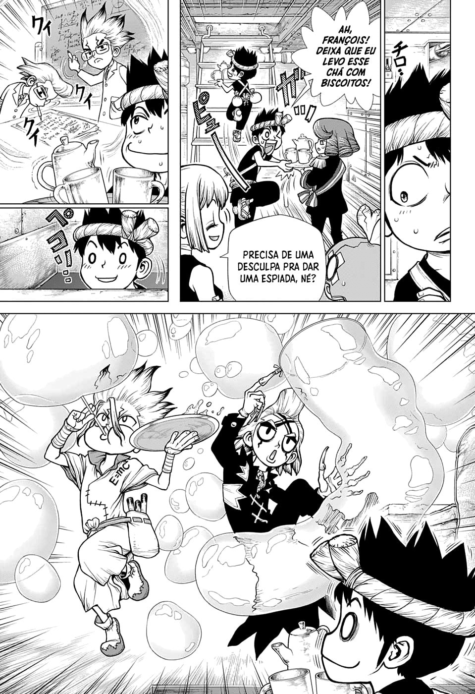 Read Dr. Stone Português Manga Online