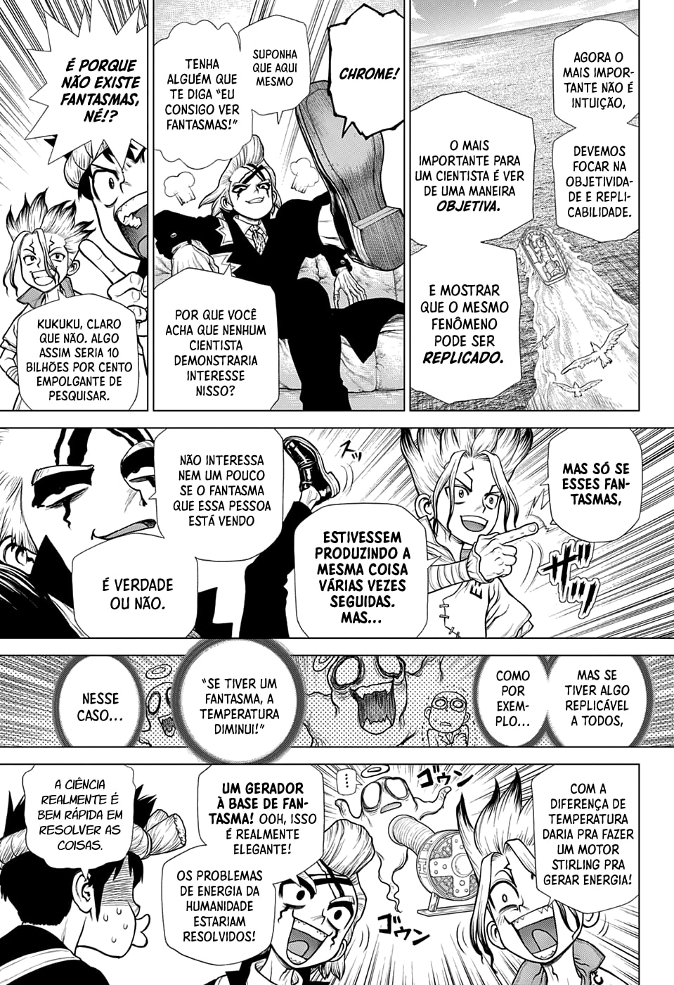 Read Dr. Stone Português Manga Online