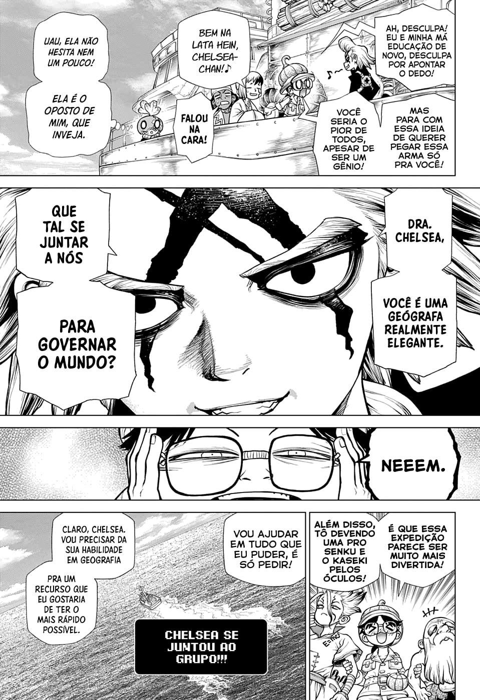 Read Dr. Stone Português Manga Online