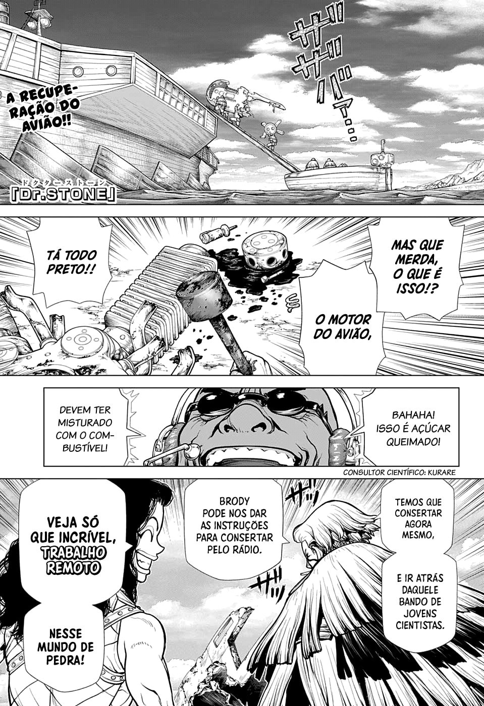Read Dr. Stone Português Manga Online